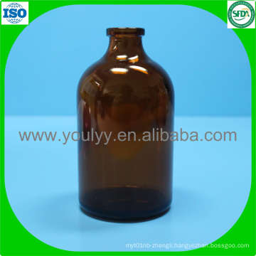 100ml Amber Moulded Bottle